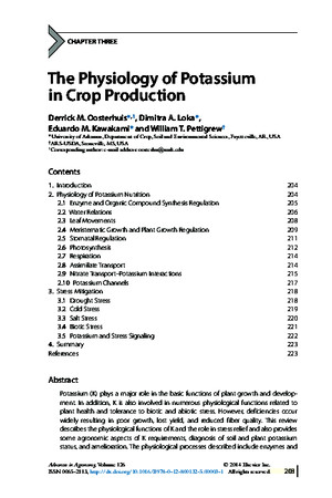 The Physiology of Potassium in Crop Productionpdf