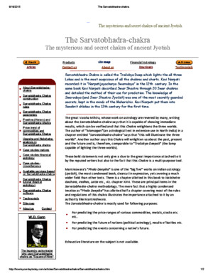 The Sarvatobhadra Chakra
