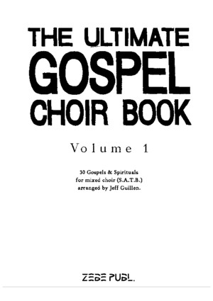 #the Ultimate Gospel Choir Book 1 (Satb)