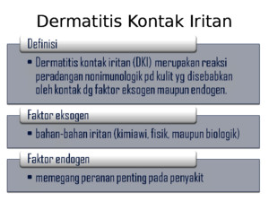Tutorial Dermatitis Kontak Iritanppt