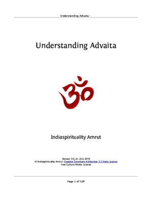 Understanding Advaita Vedanta