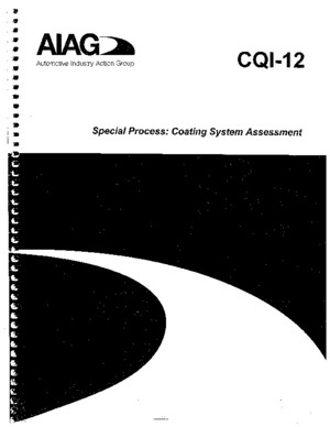 AIAG CQI-12 1st Ed 2007-08pdf