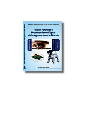 Vision Artificial y Procesamiento Digital de Imagenes Usando Matlab