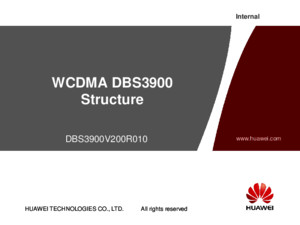 Wcdma Dbs3900