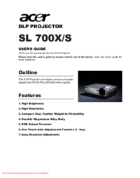Acer G205HV User Manual
